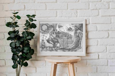 Mind Manifestation / Paper Giclee print